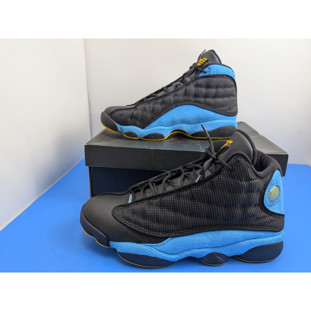 Size 13 - Air Jordan 13 Retro CP3 Away Black Sunstone Orion Blue 823902-015